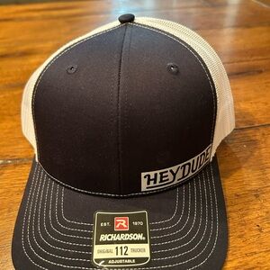 OTTO Black and White Trucker Hat